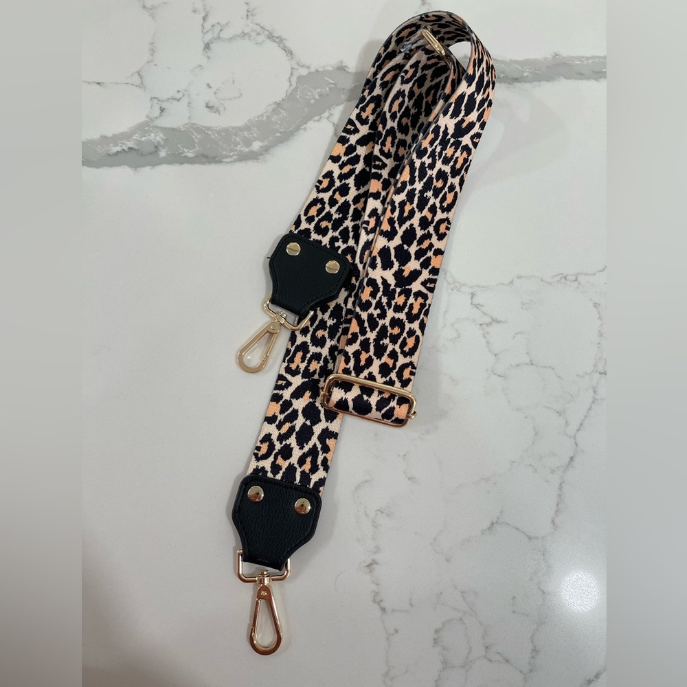 Leopard Purse Strap